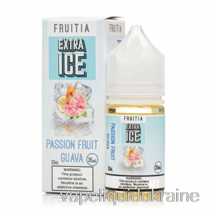 Vape Ukraine Passionfruit Guava - Extra Ice - Fruitia Salts - 30mL 50mg